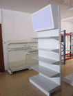 हार्डवेयर उपकरणों के लिए प्रदर्शनी लकड़ी प्रदर्शन खड़ा सफेद MDF